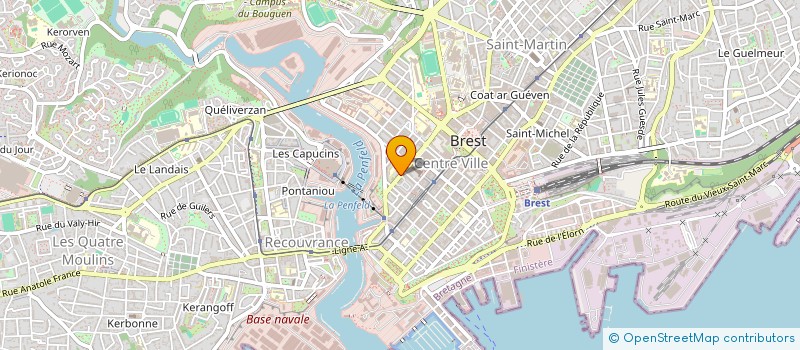 localisation de l'entreprise MONSIEUR PIERRE BARRAINE à BREST
