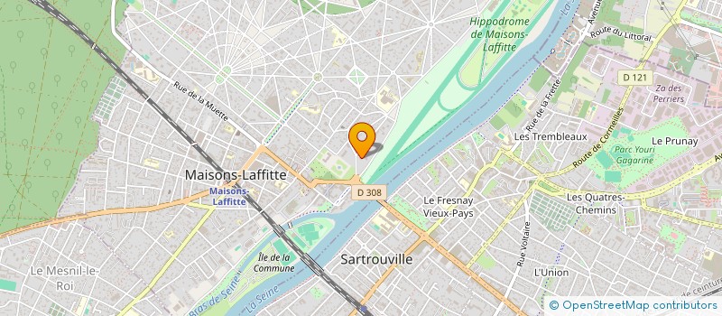 localisation de l'entreprise MONSIEUR PIERRE BARRAL à MAISONS-LAFFITTE