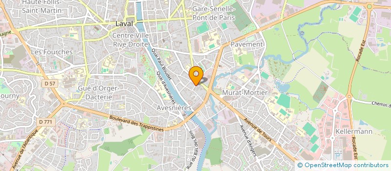 localisation de l'entreprise MONSIEUR PIERRE BARRE à LAVAL