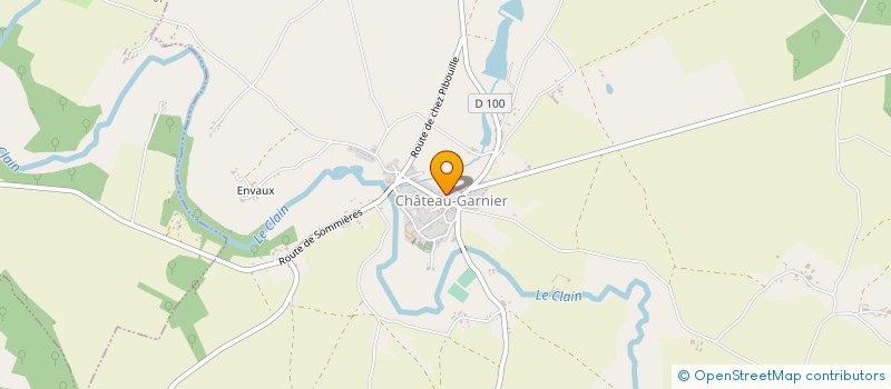 localisation de l'entreprise MONSIEUR PIERRE BARRE  CHATEAU-GARNIER