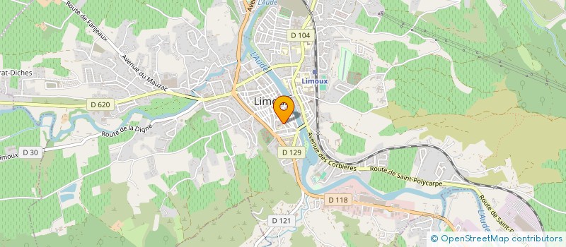 localisation de l'entreprise MONSIEUR PIERRE BARRERE à LIMOUX