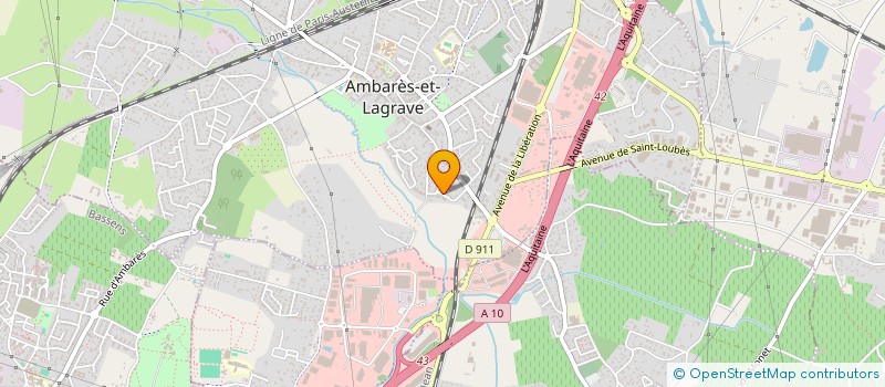 localisation de l'entreprise MONSIEUR PIERRE BARRETEAU  AMBARES-ET-LAGRAVE