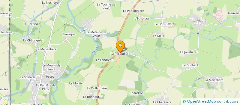 localisation de l'entreprise MONSIEUR PIERRE BARRON à LES TOUCHES