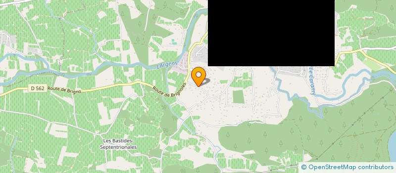 localisation de l'entreprise MONSIEUR PIERRE BARTHELEMY  CARCES