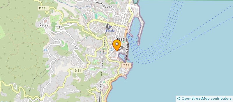 localisation de l'entreprise MONSIEUR PIERRE BARTOLI à BASTIA