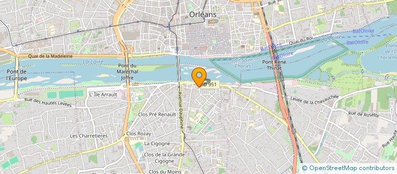 localisation de l'entreprise MONSIEUR PIERRE BASSAISTEGUY à ORLEANS