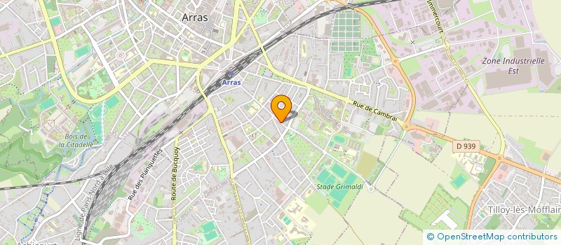 localisation de l'entreprise MONSIEUR PIERRE BASSE à ARRAS