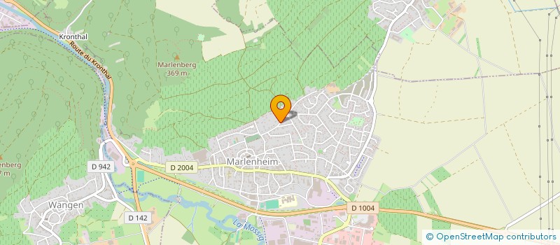 localisation de l'entreprise MONSIEUR PIERRE BASTIAN  MARLENHEIM