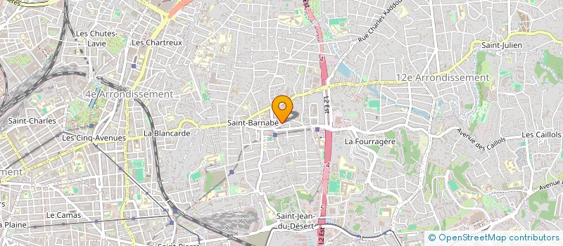 localisation de l'entreprise MONSIEUR PIERRE BASTIDE à MARSEILLE