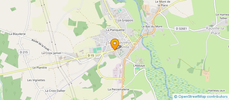 localisation de l'entreprise MONSIEUR PIERRE BATAILLE à SAINT-SAUVEUR-LE-VICOMTE