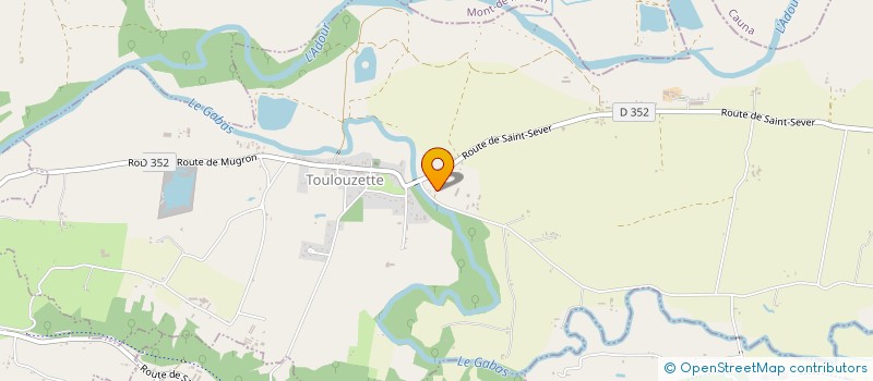 localisation de l'entreprise MONSIEUR PIERRE BATS  SOUPROSSE