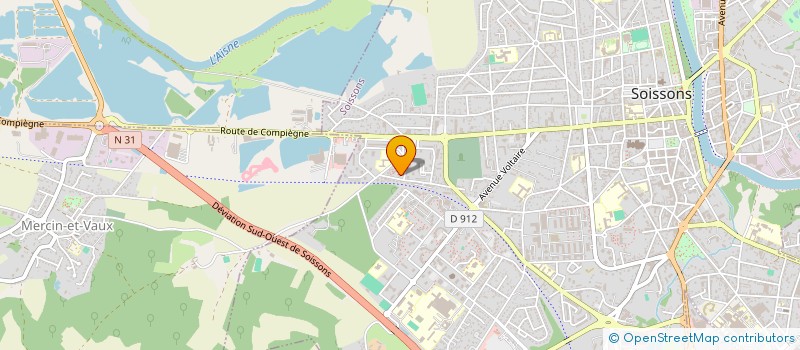 localisation de l'entreprise MONSIEUR PIERRE BATTEFORT  POMMIERS