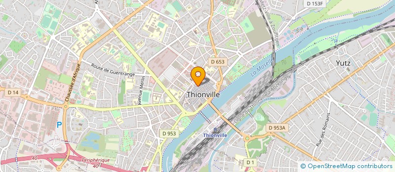 localisation de l'entreprise MONSIEUR PIERRE BAUER à THIONVILLE