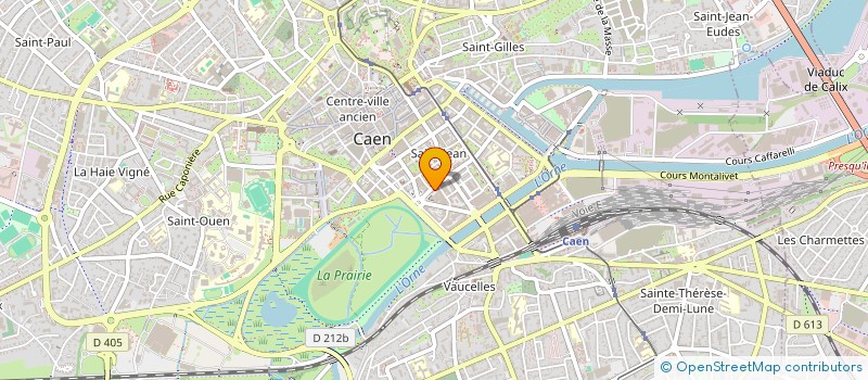 localisation de l'entreprise MONSIEUR PIERRE BAUGAS à CAEN