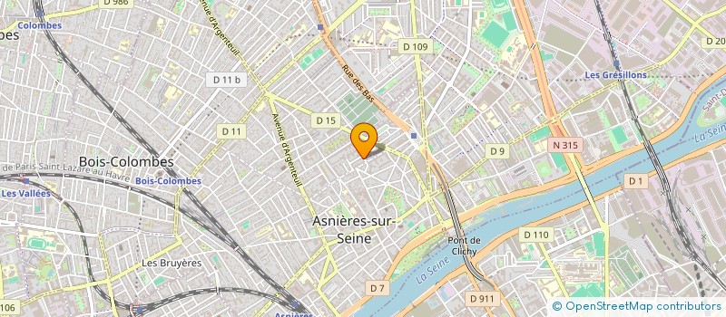 localisation de l'entreprise MONSIEUR PIERRE BAUSSONNIE à ASNIERES-SUR-SEINE
