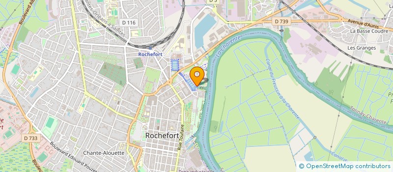 localisation de l'entreprise MONSIEUR PIERRE BAYLE  ROCHEFORT