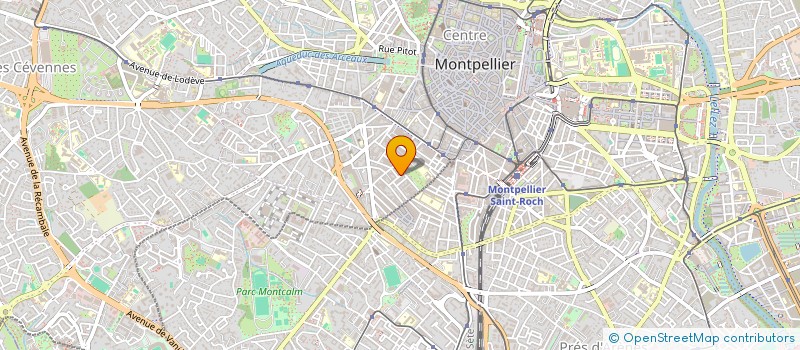 localisation de l'entreprise MONSIEUR PIERRE BEAUDEAUX à MONTPELLIER