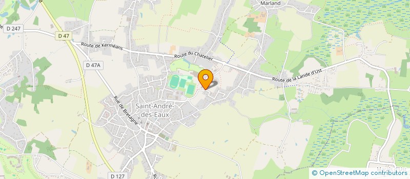 localisation de l'entreprise MONSIEUR PIERRE BEAUGEARD  SAINT-NAZAIRE