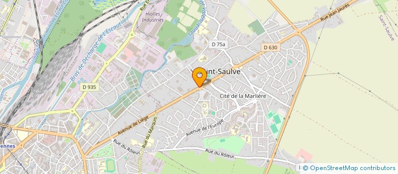 localisation de l'entreprise MONSIEUR PIERRE BECAR  SAINT-SAULVE