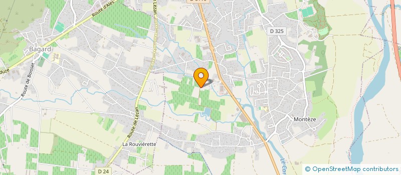 localisation de l'entreprise MONSIEUR PIERRE BECKER  SAINT-CHRISTOL-LEZ-ALES