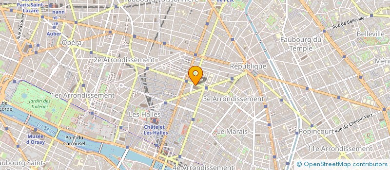 localisation de l'entreprise MONSIEUR PIERRE BEFRE  PARIS