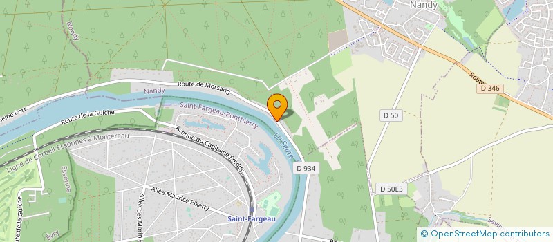 localisation de l'entreprise MONSIEUR PIERRE BEGUIN  NANDY