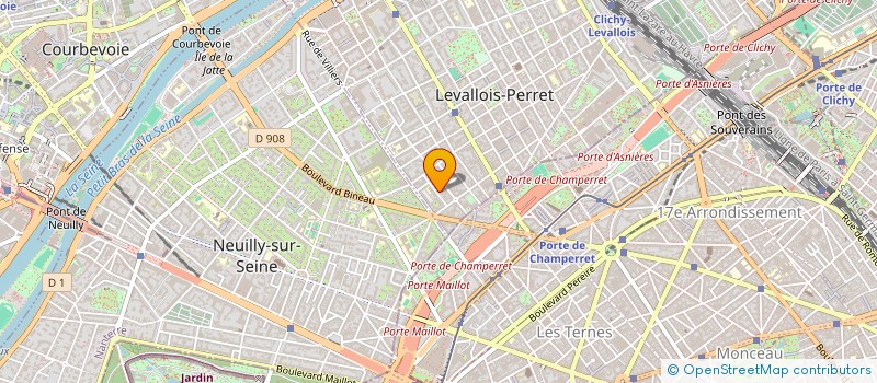 localisation de l'entreprise MONSIEUR PIERRE BEHETY à LEVALLOIS-PERRET