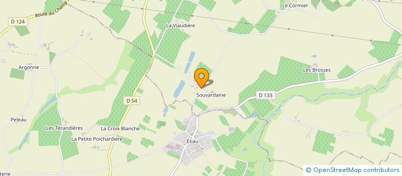 localisation de l'entreprise MONSIEUR PIERRE BEILLOUIN  BELLEVIGNE-EN-LAYON