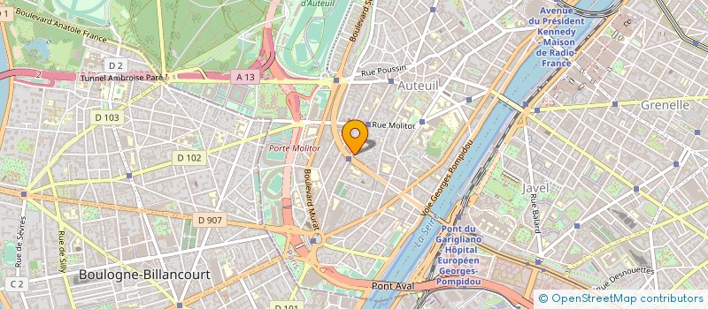 localisation de l'entreprise MONSIEUR PIERRE BELFOND  PARIS