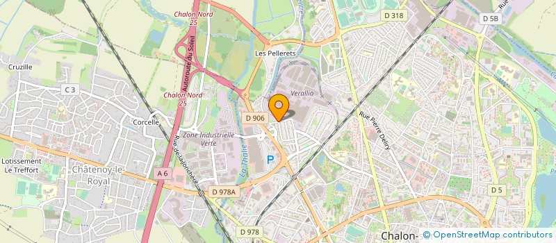 localisation de l'entreprise MONSIEUR PIERRE BELIN à CHALON-SUR-SAONE