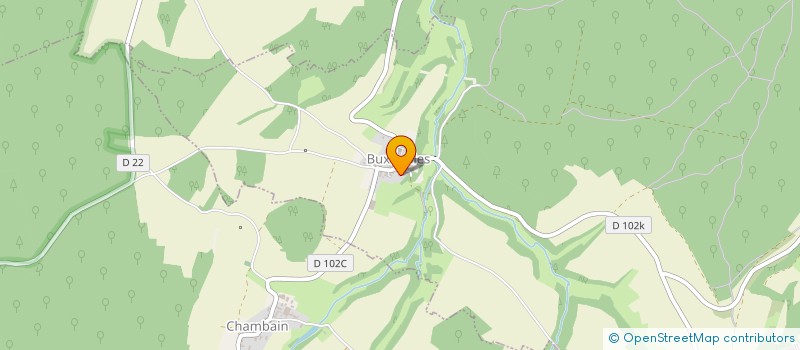 localisation de l'entreprise MONSIEUR PIERRE BELLANGER  BUXEROLLES