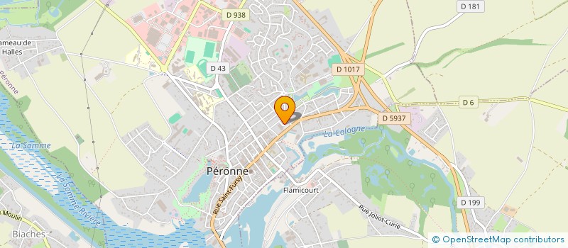 localisation de l'entreprise MONSIEUR PIERRE BELLAVOINE  DEVISE