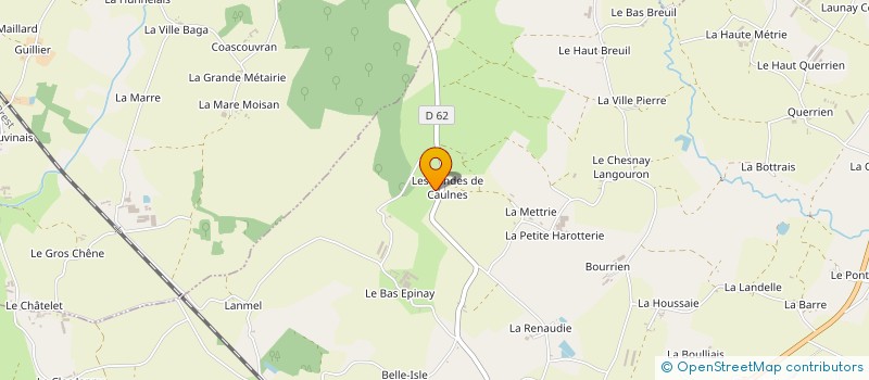 localisation de l'entreprise MONSIEUR PIERRE BELLICOURT à CAULNES