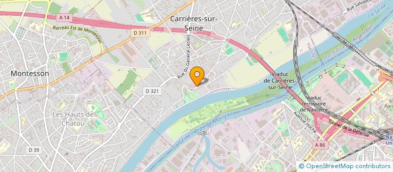 localisation de l'entreprise MONSIEUR PIERRE BELLIE à CARRIERES-SUR-SEINE
