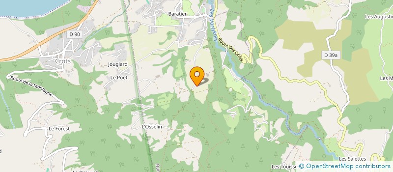 localisation de l'entreprise MONSIEUR PIERRE BELLOT  BARATIER