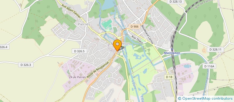 localisation de l'entreprise MONSIEUR PIERRE BELOEIL à MAINTENON