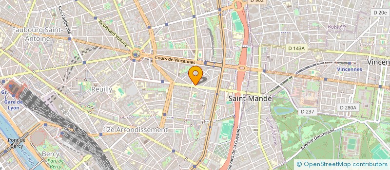 localisation de l'entreprise MONSIEUR PIERRE BELORGEY  PARIS