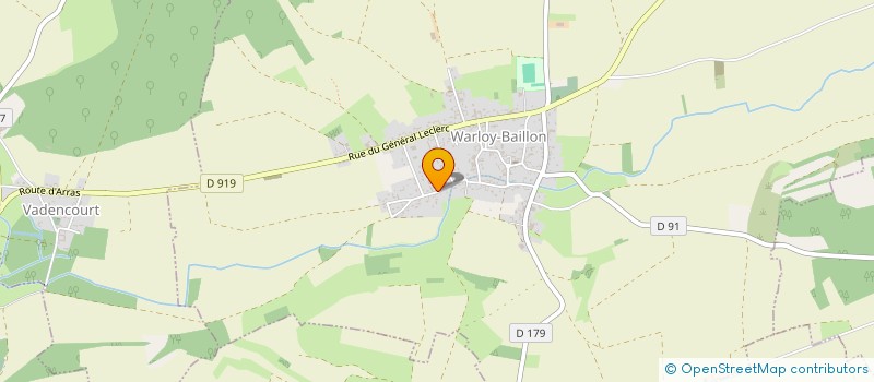 localisation de l'entreprise MONSIEUR PIERRE BEN  WARLOY-BAILLON