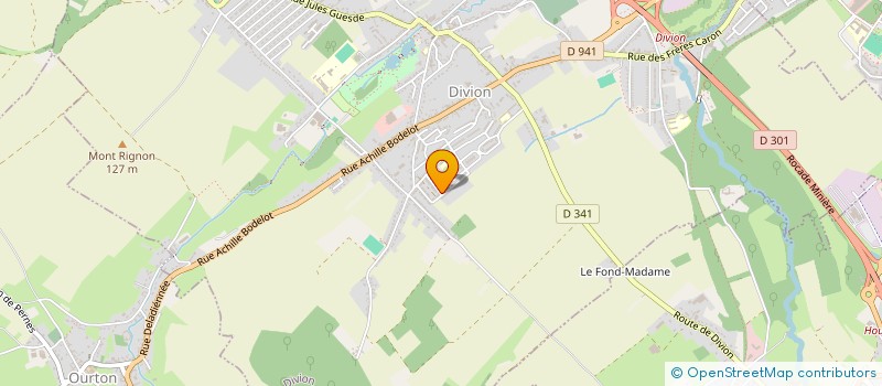 localisation de l'entreprise MONSIEUR PIERRE BEN  DIVION