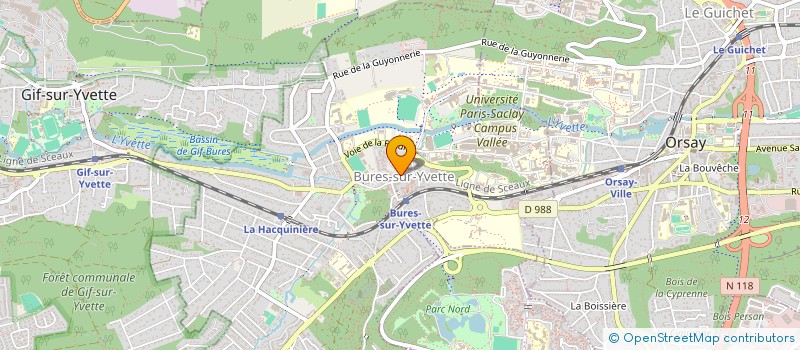 localisation de l'entreprise MONSIEUR PIERRE BEN FREDJ à BURES-SUR-YVETTE