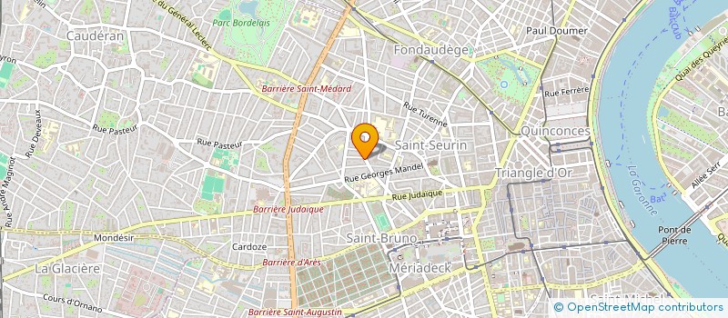 localisation de l'entreprise MONSIEUR PIERRE BENEYTOUT  BORDEAUX