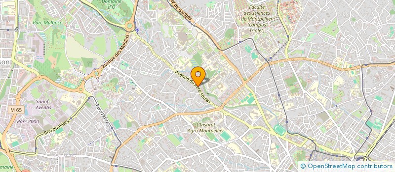 localisation de l'entreprise MONSIEUR PIERRE BENEZETH à MONTPELLIER