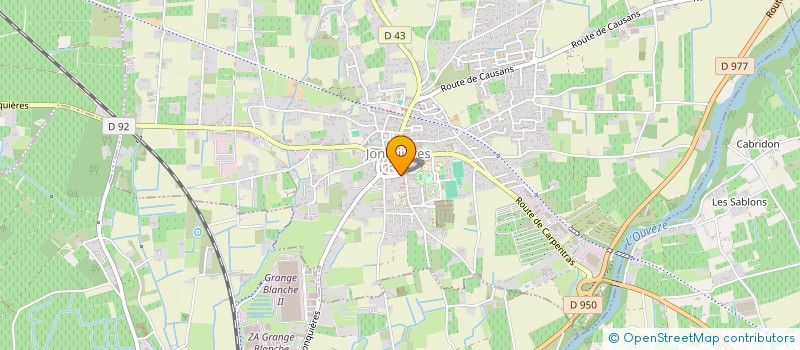 localisation de l'entreprise MONSIEUR PIERRE BENITEZ-PEREZ  JONQUIERES