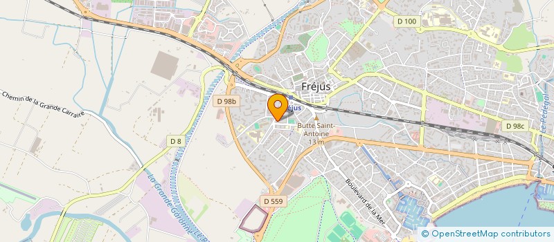 localisation de l'entreprise MONSIEUR PIERRE-BENO T BLAISE à FREJUS