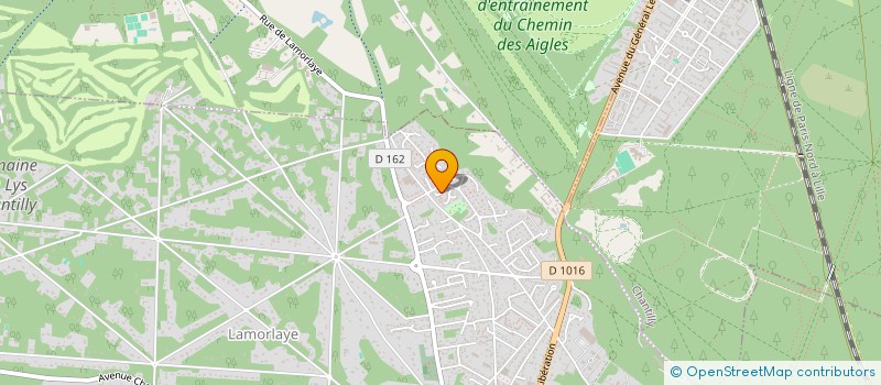 localisation de l'entreprise MONSIEUR PIERRE BENOIST  LAMORLAYE