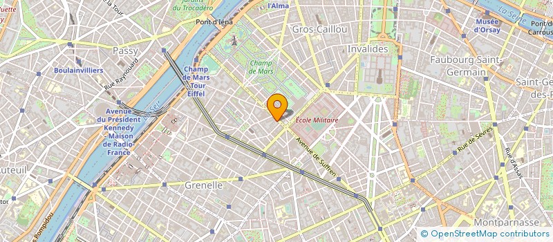 localisation de l'entreprise MONSIEUR PIERRE BENOIT  PARIS