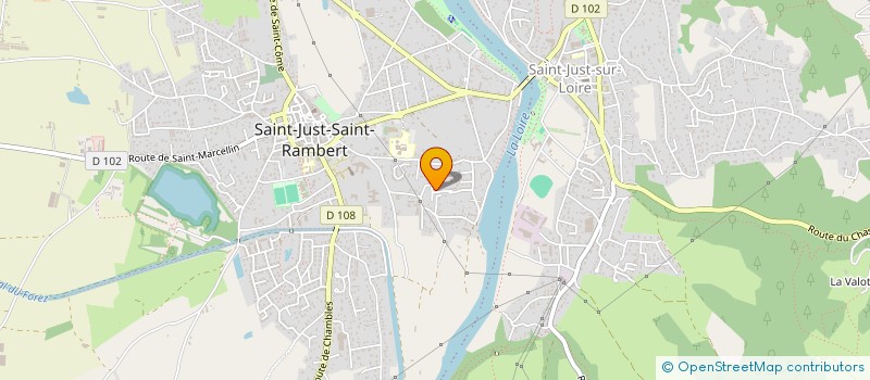 localisation de l'entreprise MONSIEUR PIERRE-BENOIT BONNEFOY  SAINT-PRIEST-EN-JAREZ