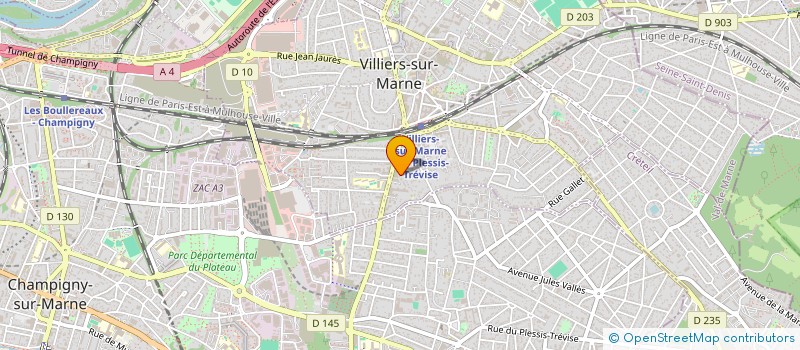 localisation de l'entreprise MONSIEUR PIERRE BENOIT ENEE  VILLIERS-SUR-MARNE