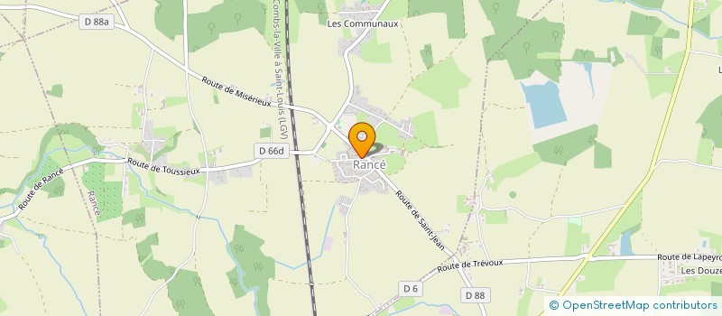 localisation de l'entreprise MONSIEUR PIERRE BENOIT GOMES  RANCE