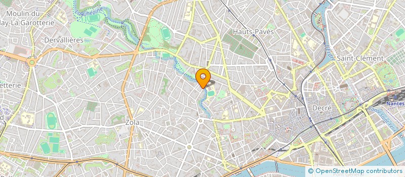 localisation de l'entreprise MONSIEUR PIERRE BEON à NANTES